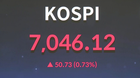 코스피, 상승 출발해 7천피 회복…코스닥, 보합권