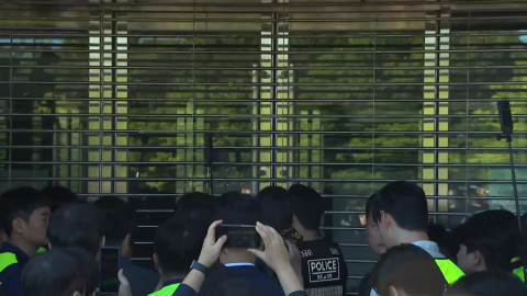 대한체육회, 봉쇄 3개월 만에 잠실 개표소 진입