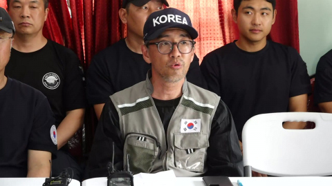 긴급구호대 "특이사항 발견되지 않아…수색대 복귀 완료" [현장영상+]