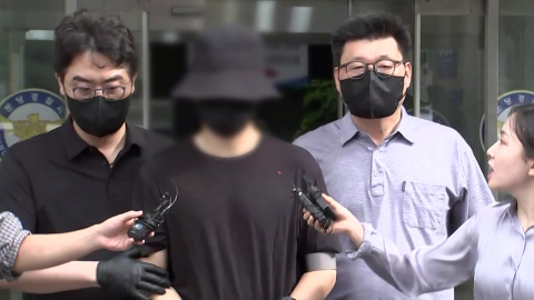 \'아내 보복 살해\' 30대 송치…"이혼 소장에 분노"