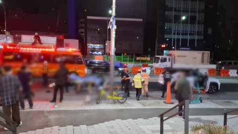 서울 청담동서 SUV, 행인 치어…30대 여성 음주운전
