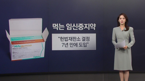 헌법불합치 7년 만에 도입…'미프진' 가격은 얼마? [앵커리포트]