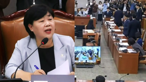 민주 주도 청문보고서 채택 시도에 국힘 퇴장…아수라장 된 법사위 [현장영상+]