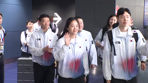 선수단 본진 나고야 도착…북한 본진도 입국