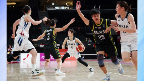'이소희 21점' 여자농구 조별리그 첫 경기서 말레이시아 대파