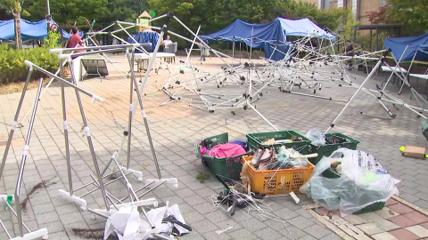\'벼룩시장 돌진\' 운전자 구속영장…"급발진 주장"