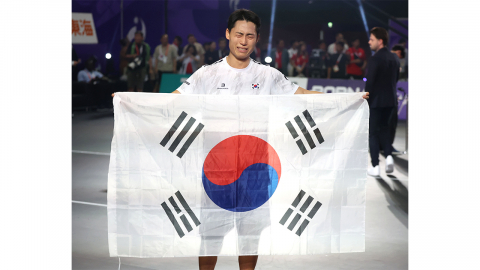 테크볼 이준석, 남자단식 금메달...한국 3번째 '금'