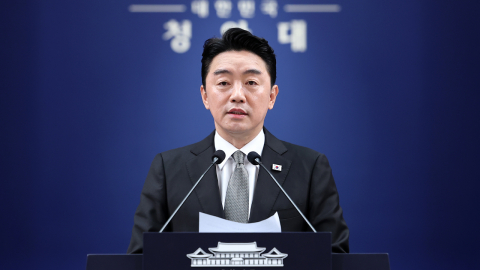  "강훈식 청와대 비서실장 오늘 오전 사의 표명"