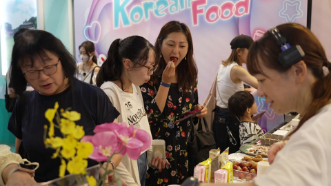나고야 아시안게임서 만난 'K-푸드'…"한국 맛에 빠졌다"