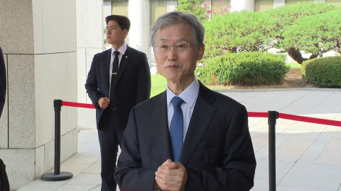 '재제청 거부' 조희대 대법원장 "앞으로 국감 통해 이야기 하겠다" [현장영상+]