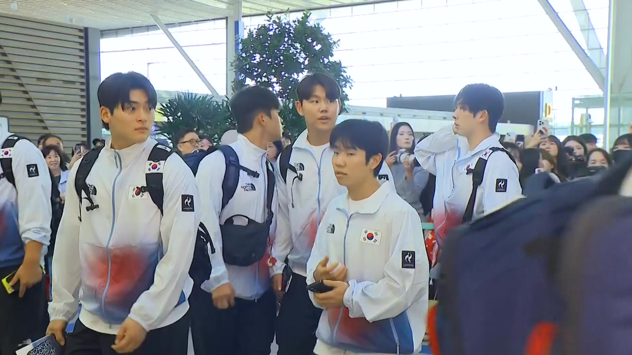 '5회 연속 금메달' 야구 대표팀 오후 귀국...곧바로 소속팀 복귀