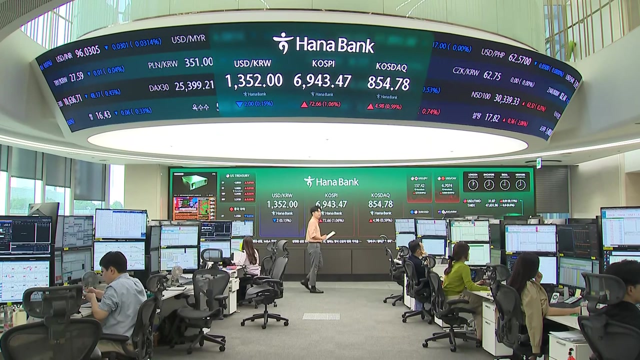 코스피, 사흘 만에 소폭 상승...코스닥도 1% 올라