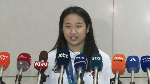 안세영 "일본에서 애국가 들을 수 있어서 행복했어" [현장영상+] 