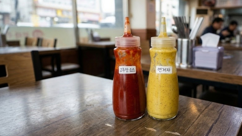 식당 테이블에 소스 배치 무조건 금지?…식약처 "사실 아냐"