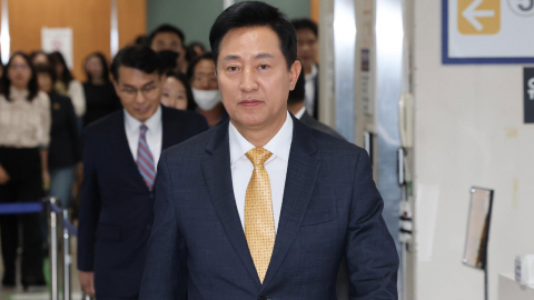 특검, 오세훈 \'여론조사비 대납\' 징역 1년 6개월 구형
