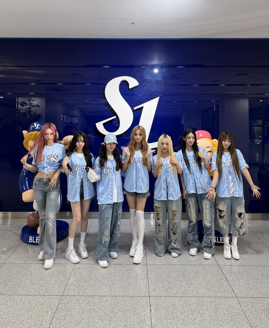 하입프린세스, 프로야구 무대 빛냈다…야구장 달군 힙한 퍼포먼스