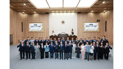 충북도의회 개원 100일...82개 안건 처리