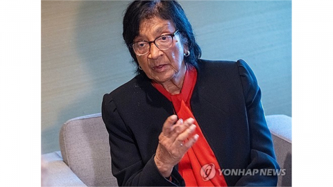 노벨평화상 필라이 "트럼프, 국제법 교육받아야...ICC 제재는 이중잣대"