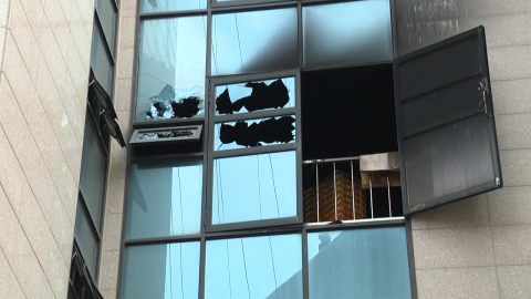 부천 공장에서 큰불…소방관 6명 포함 8명 부상