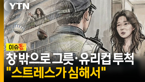 "스트레스가 심해서"...고층 아파트서 수차례 그릇·유리컵 투척한 여성 [이슈톺]