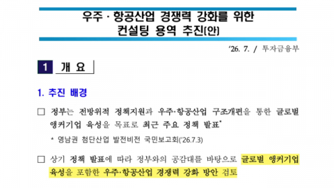  수출입은행이 우주항공?…'민영화 거론' KAI 대주주의 '수상한 용역'