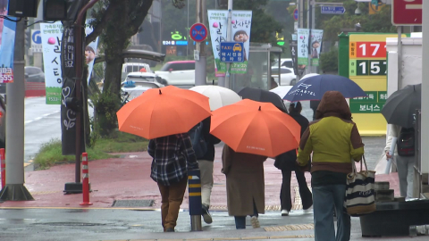 [날씨] 오전까지 곳곳 비…비 그친 뒤 기온 '뚝'