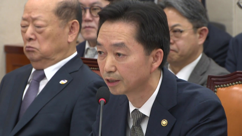 김지용 "특정 사건 답변 안 해…한동훈 딸 수사, 진상규명 필요"