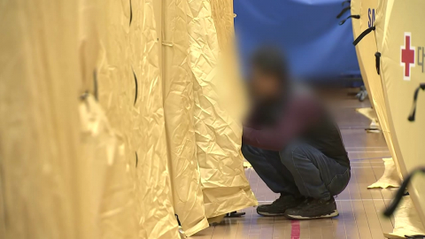 뜬눈으로 밤샌 주민들…이 시각 임시 대피소