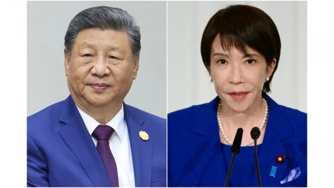 중국, 후쿠다 전 총리 조전 유가족에 보내..."다카이치 피한 듯"