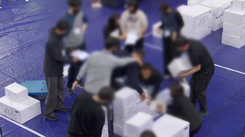 특검, 147일 만에 투표지 현장 검증…절반 넘게 진행