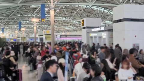  인천공항 네트워크 장애 복구...발권 업무 재개