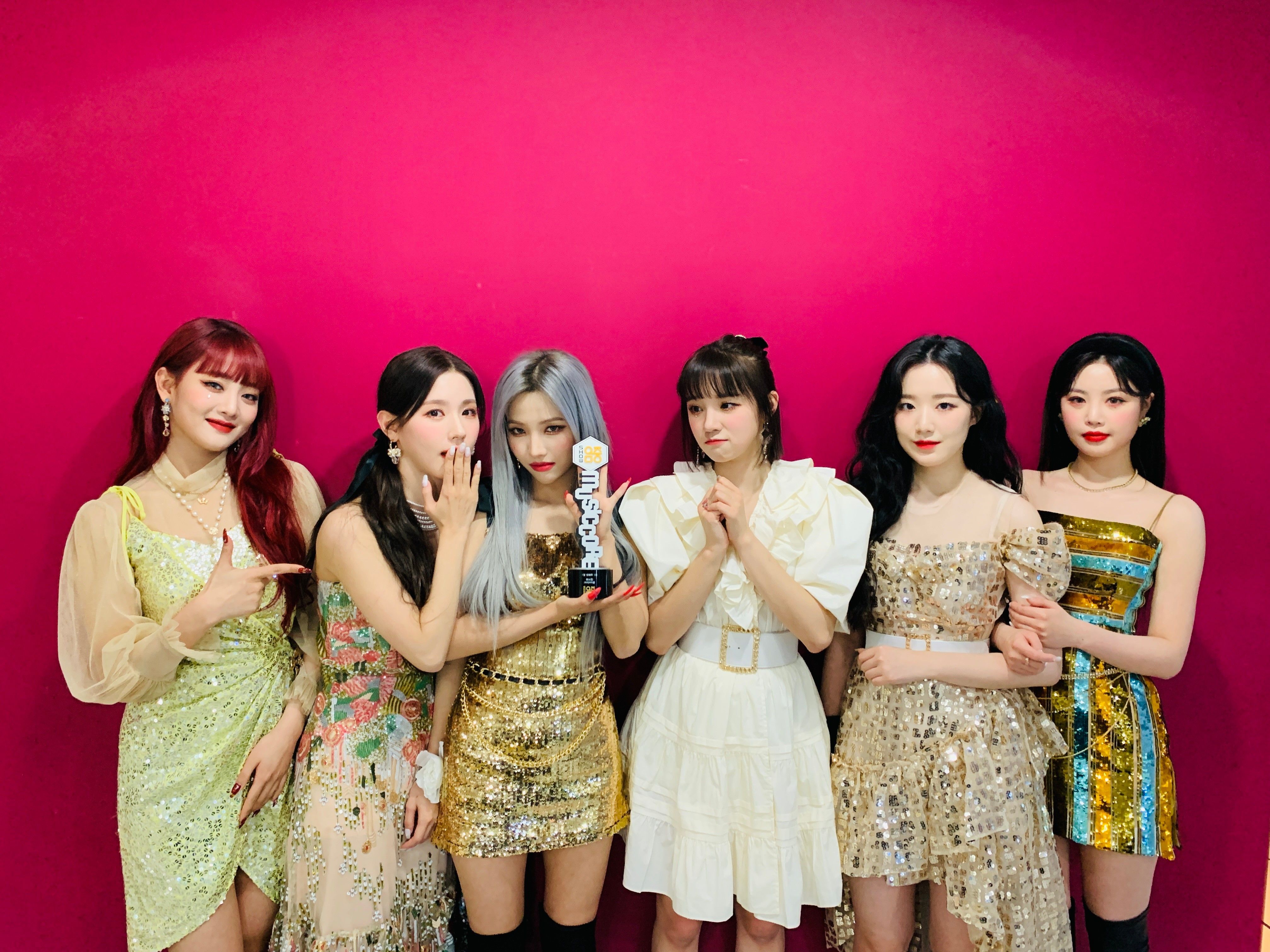 (여자)아이들, 신곡 '화(火花)'로 첫 8관왕 기록…"더 열심히 할 것"_이미지