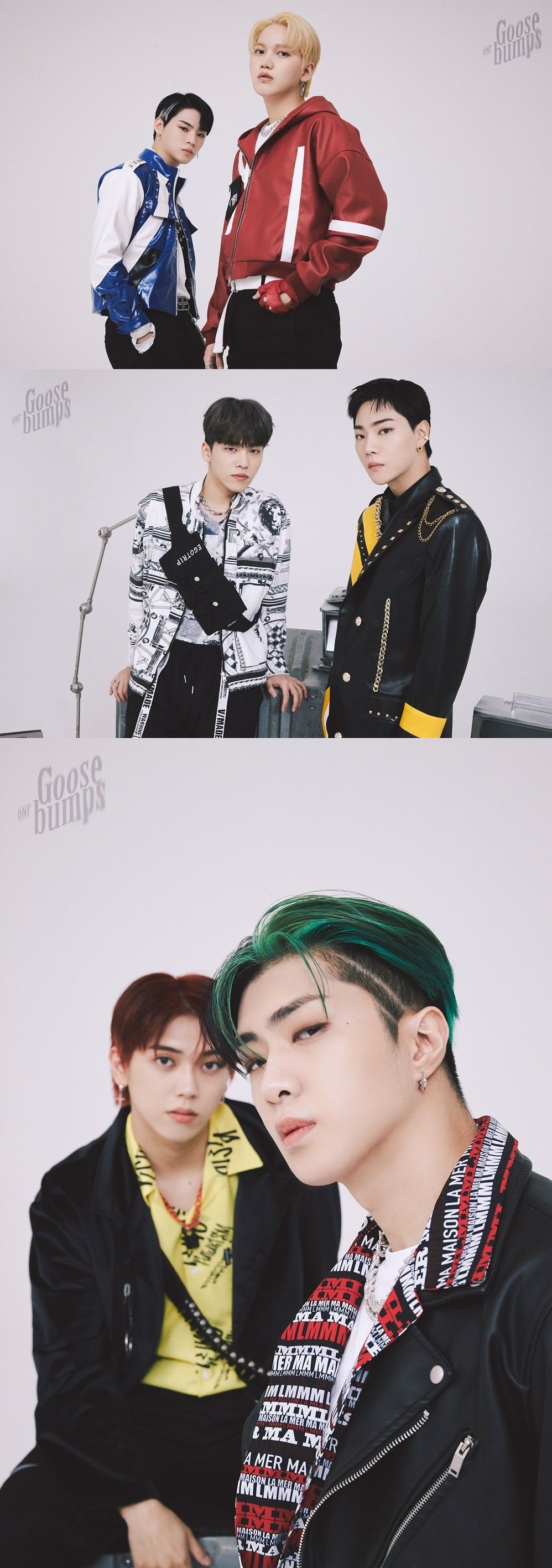 온앤오프, ‘Goosebumps’ 새 콘셉트 포토 공개... 감각적+미래지향적 스타일링 눈길_이미지2