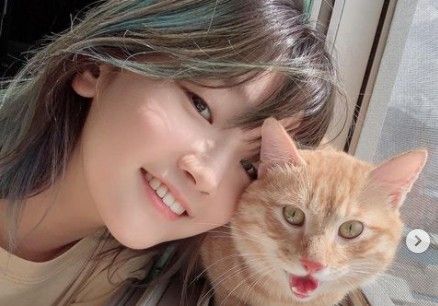 박소담, 고양이와 사랑스러운 투샷 "우리 포동이" [리포트:컷] _이미지