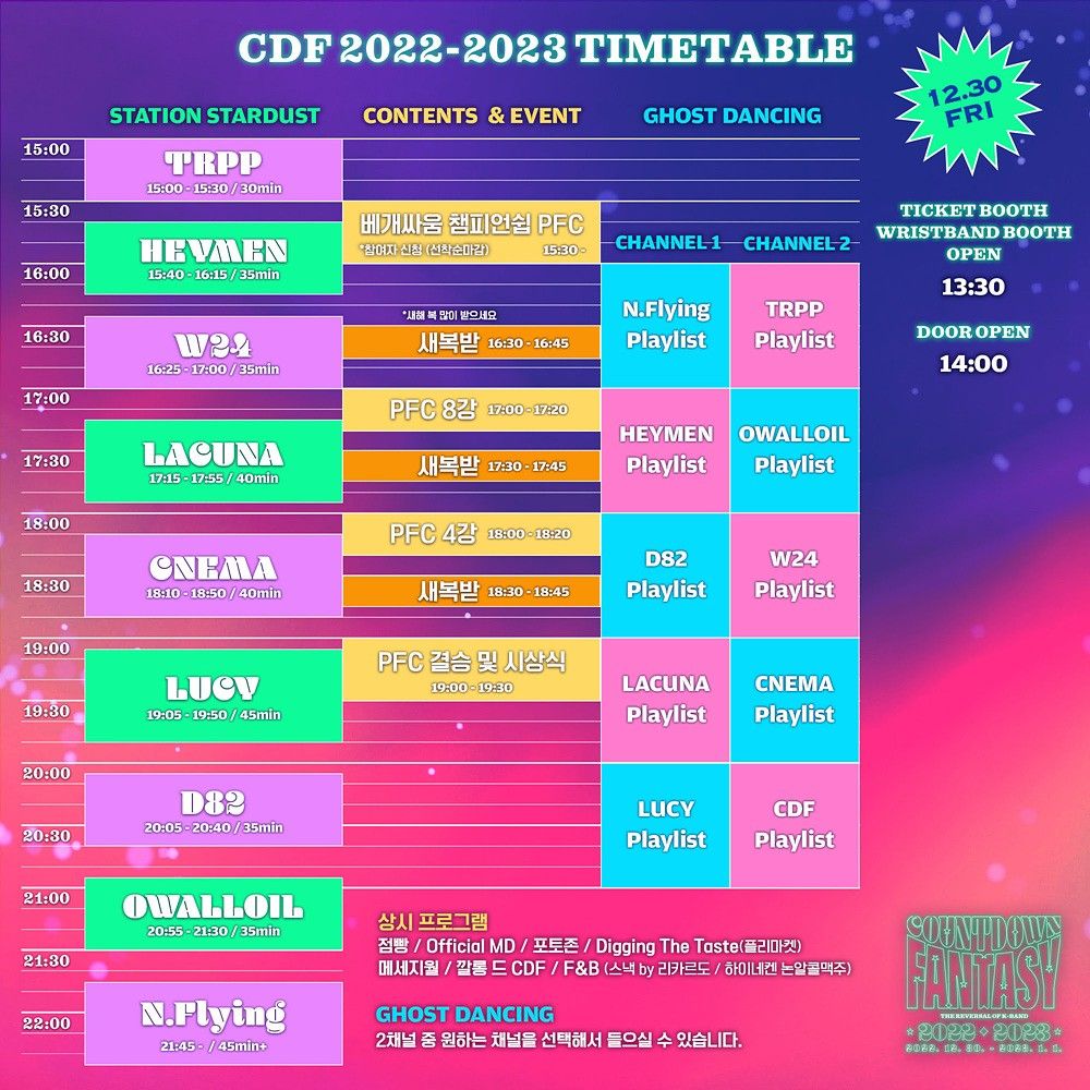 [음악]소란에 엔플라잉까지...밴드로 꽉 채운 'CDF 2022-2023' | YTN