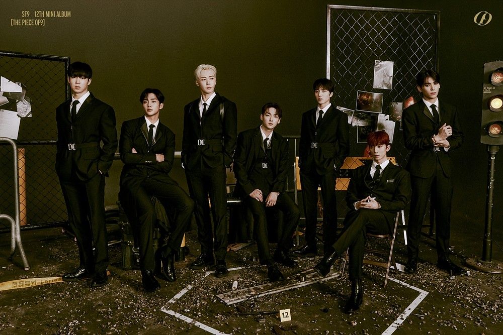SF9, 블랙 슈트 입고 여심 저격...새 앨범서 '요원' 변신_이미지2