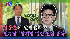 [돌발영상] 한동훈이 달려들자…민주당 
