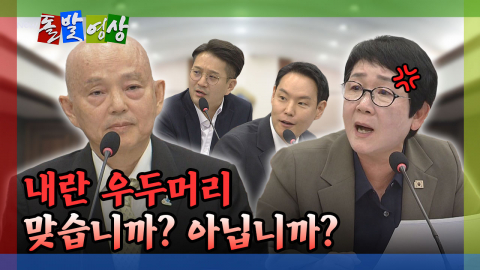 [돌발영상] "내란 우두머리?" 질문에 끝까지 대답 안 한 인권위원장