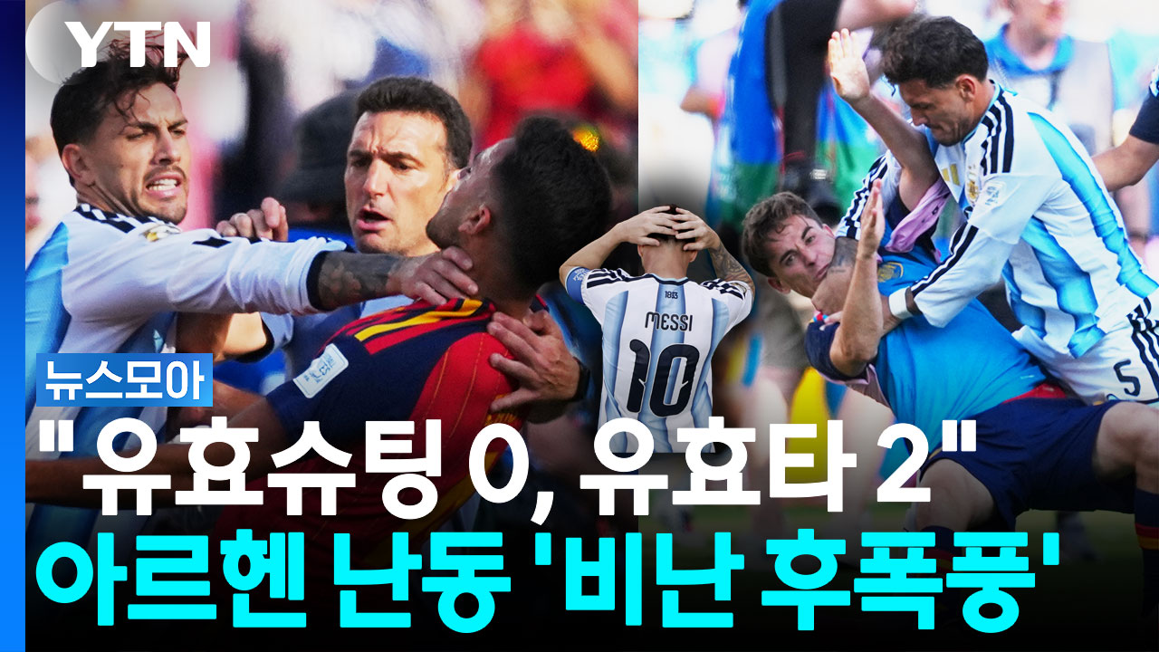 경기 끝나니 말 많은 월드컵 결승전…'주먹질 난동'까지 [뉴스모아]