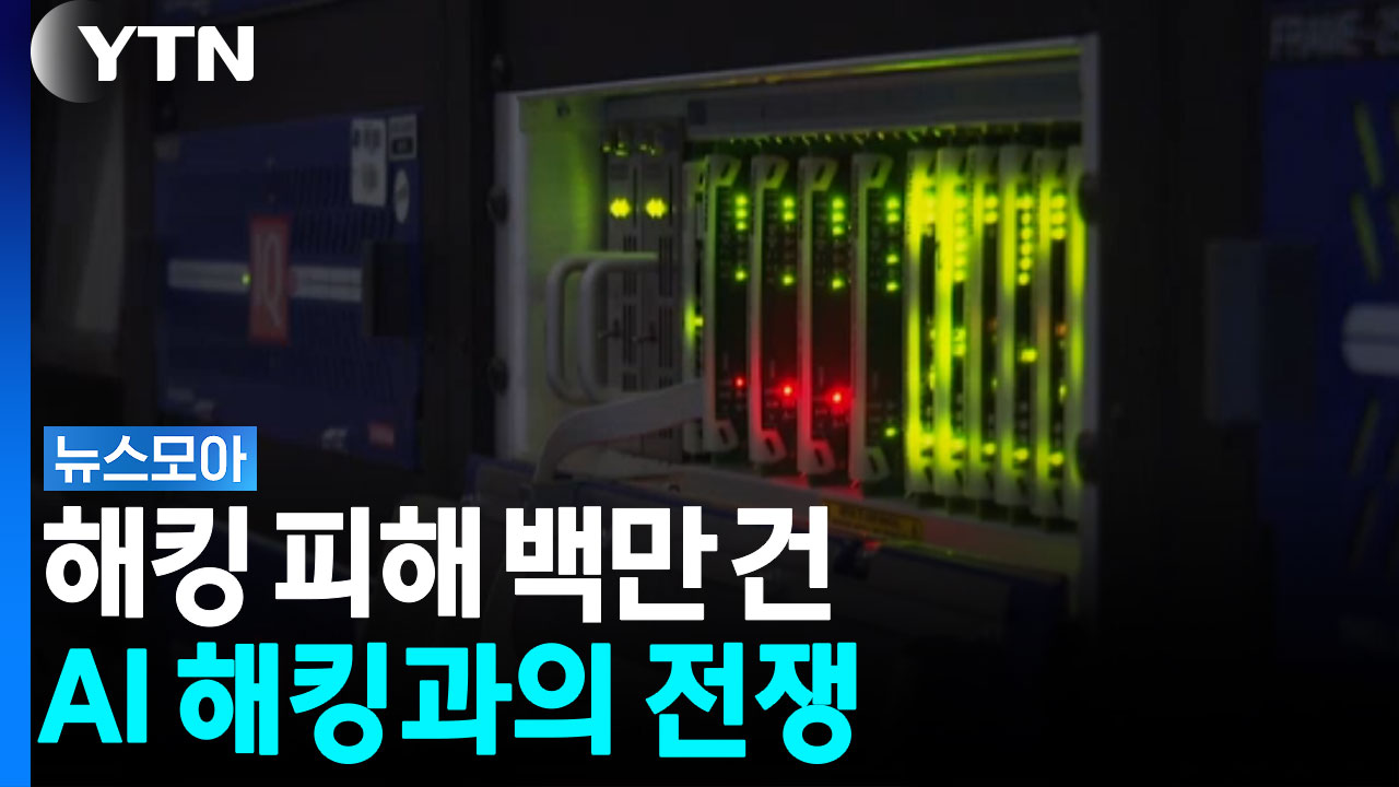 해킹 피해 백만 건…AI 해킹과의 전쟁 [뉴스모아]