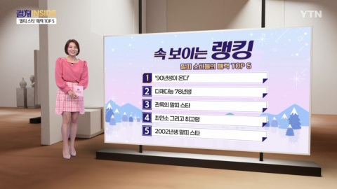 [컬처인사이드] 속 보이는 랭킹 - 말띠 스타 TOP 5