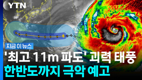 태풍 '돌핀' 달라진 경로?…한반도 날씨 최대 변수 [지금이뉴스]