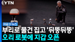 젠슨 황 눈에서 꿀 떨어진 오리 로봇…시연영상에 \'주문 폭주\' [지금이뉴스]