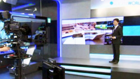 YTN celebrates opening of new broadcast studio