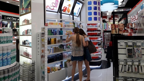 정열의 나라 스페인, 한국 화장품 인기