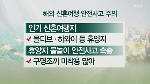 해외 신혼여행시 위급 상황·대처 방법