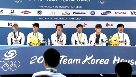 '리우 올림픽 메달리스트' 박상영·김종현·김현우 기자회견