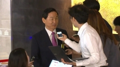 김상곤 사회부총리 겸 교육부 장관 후보자 국회 도착