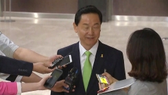김상곤 교육부 총리 후보자 국회 도착