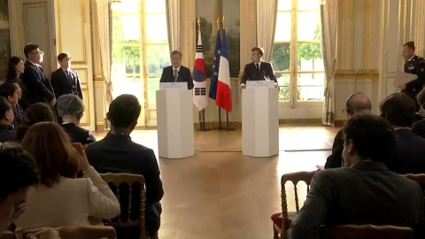 한국·프랑스 공동 기자회견 (질의응답)